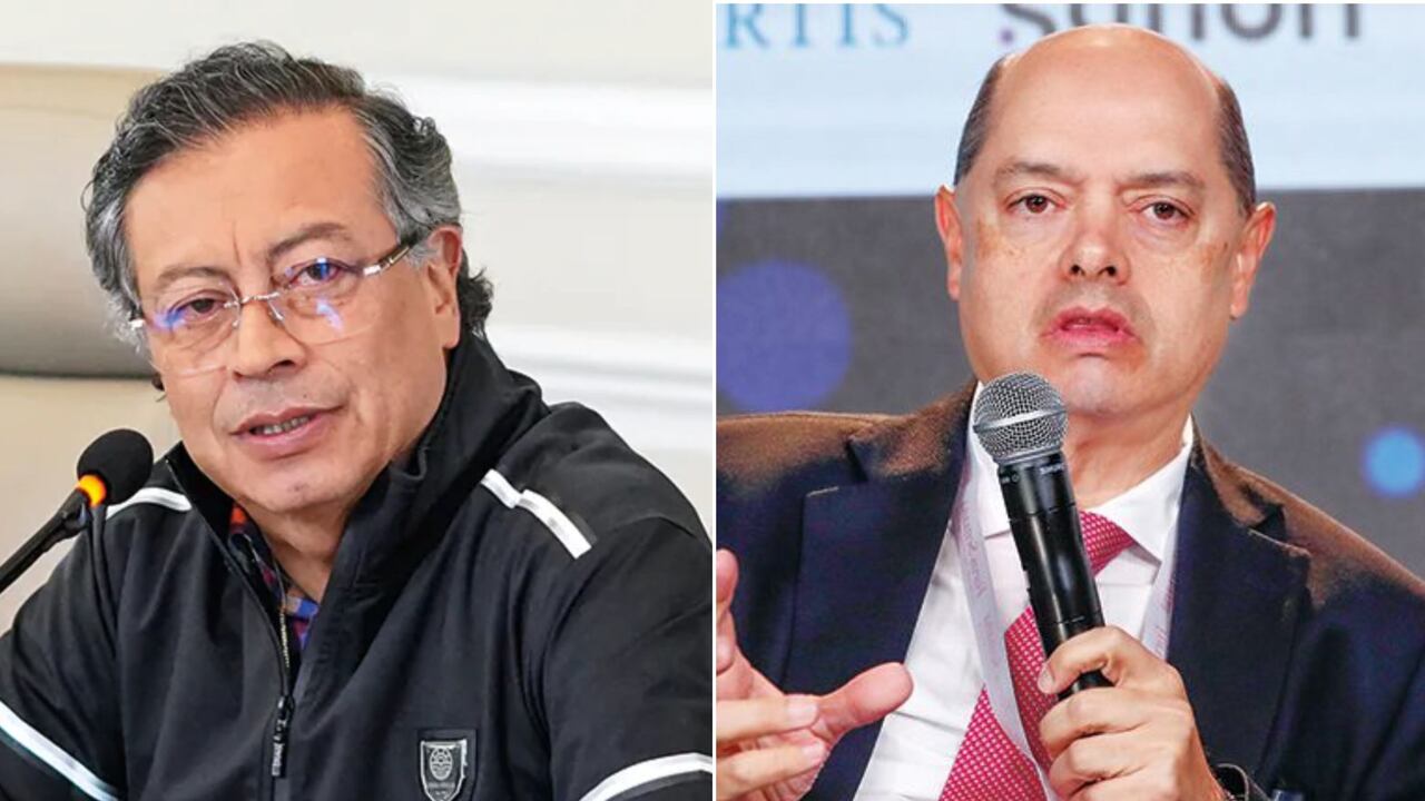 Gustavo Petro y Enrique Vargas Lleras.
