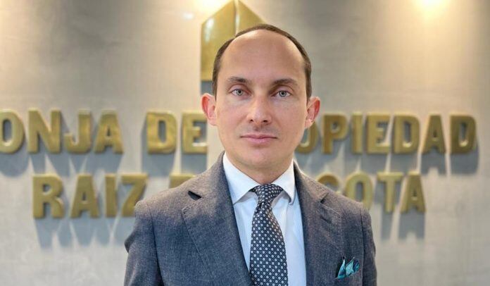 Andrés Mauricio Martínez, presidente ejecutivo de la Lonja de Bogotá.