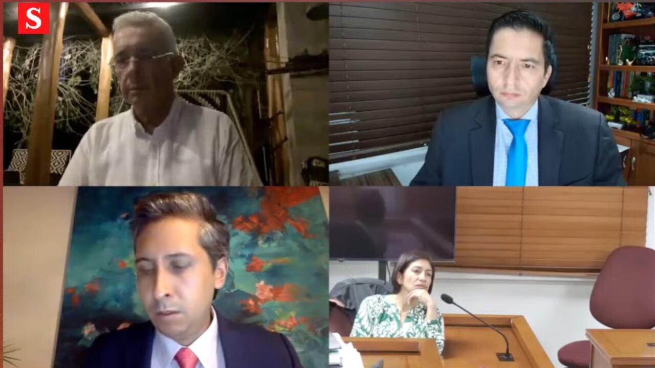 Eurídice Cortés Velasco, alias Diana, declaró este viernes en el juicio contra el expresidente Álvaro Uribe Vélez.