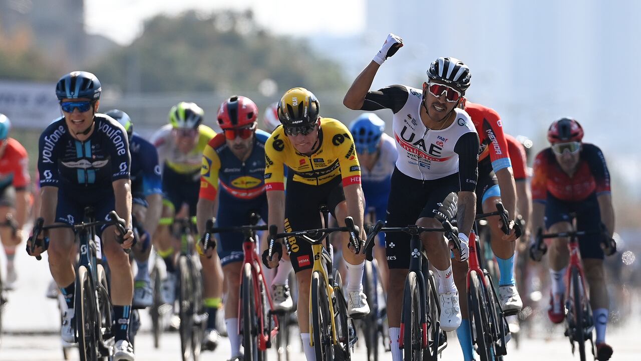 Juan Sebastián Molano, ganador de la quinta etapa.