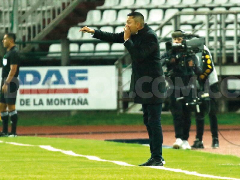 Diego Corredor, técnico de Once Caldas.