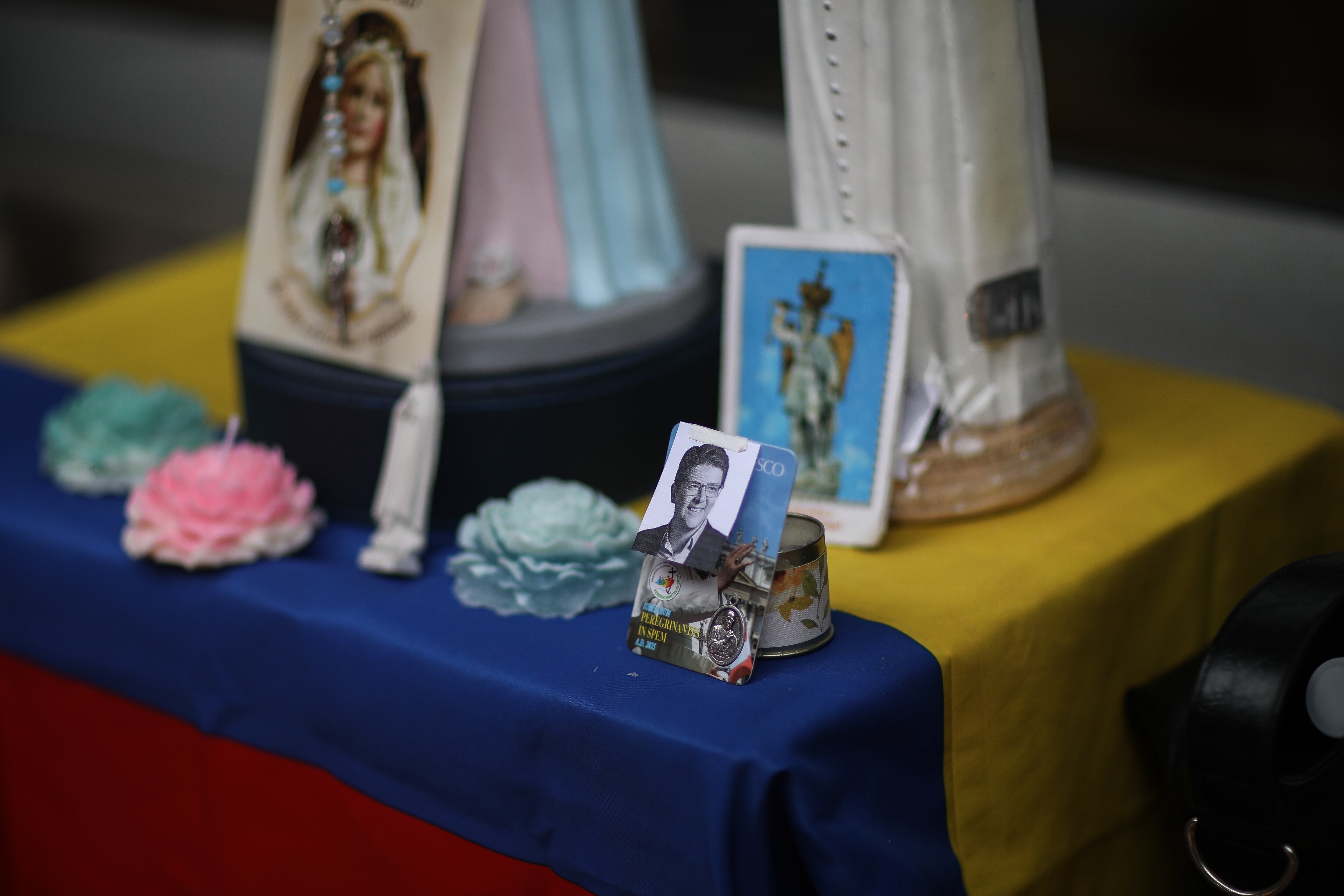 Jornada de oración por la salud del Senador Miguel Uribe Turbay, en la Fundación Santa Fe