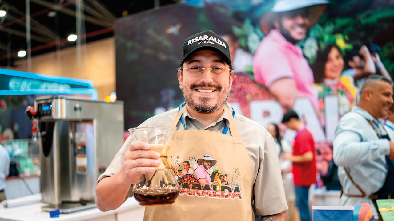 Juan Diego Patiño, gobernador del Risaralda. El departamento ya comienza a posicionarse en mercados internacionales gracias a los perfiles diferenciados cultivados por pequeños productores.