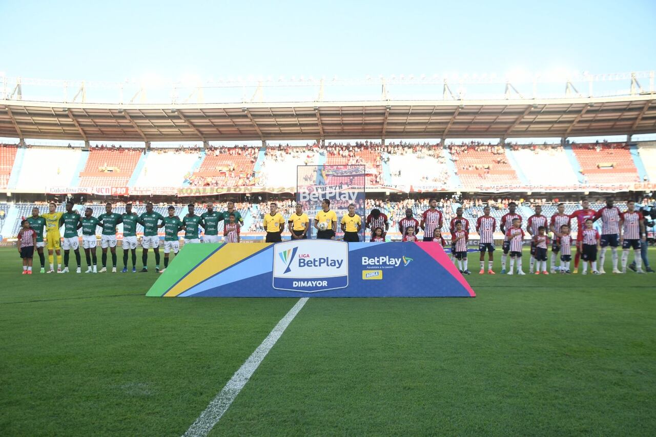 Junior vs. Deportivo Cali en el estadio Metropolitano de Barranquilla