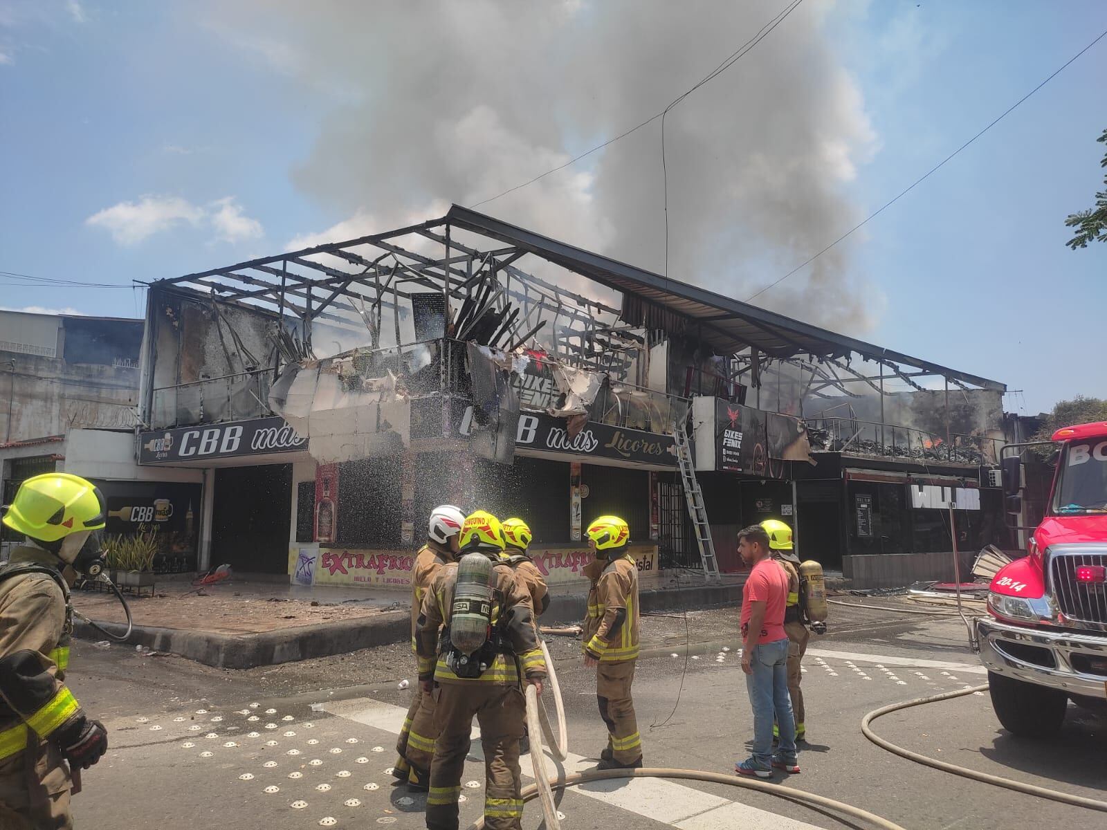 Las autoridades confirmaron que el incendio fue provocado.