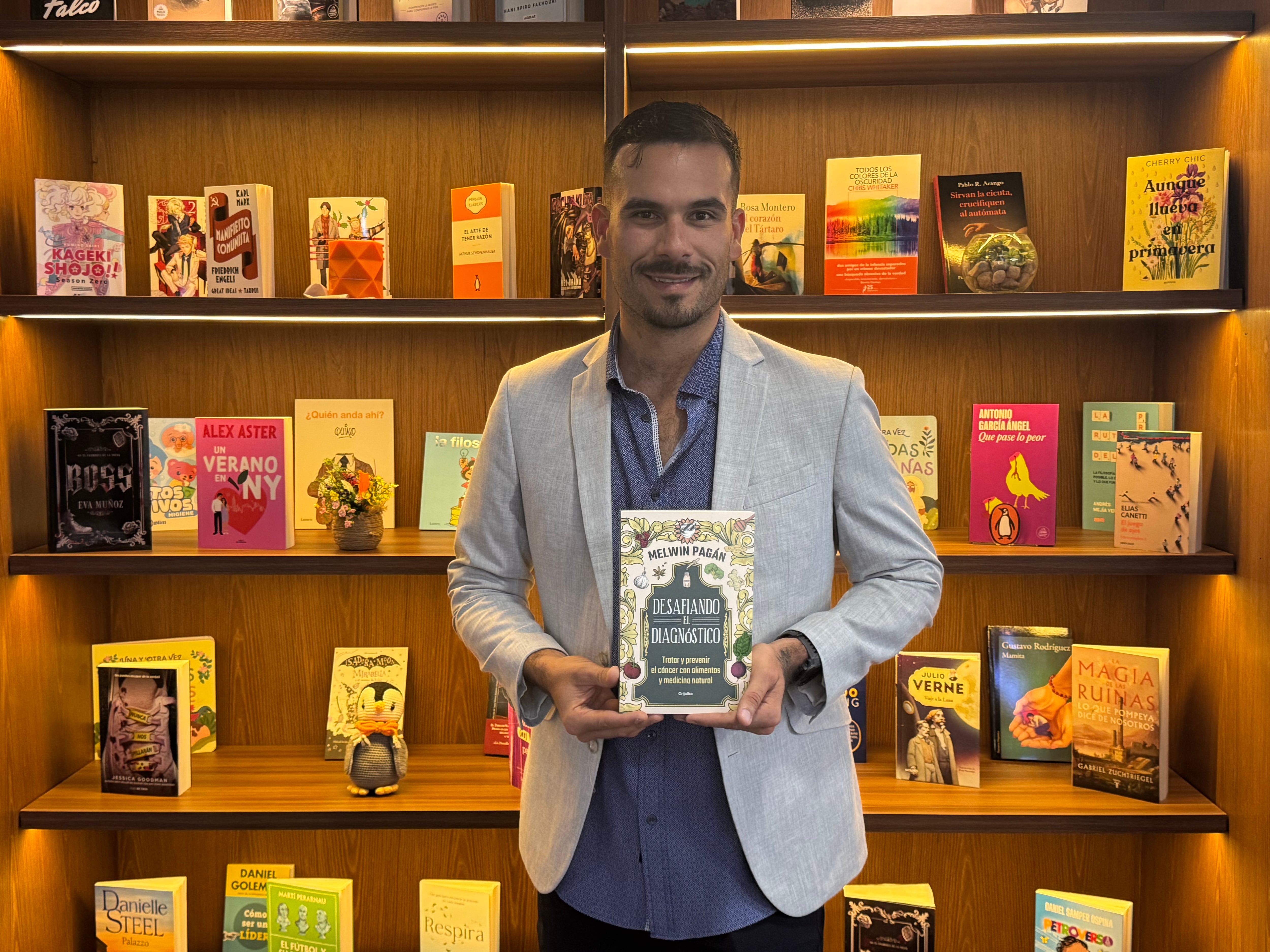 Melwin Pagán en la Penguin Random House