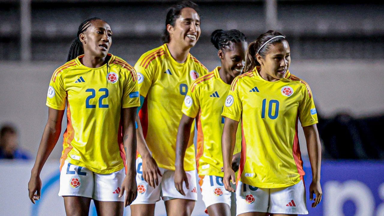 Selección Colombia Femenina en la Copa América que se juega en Ecuador