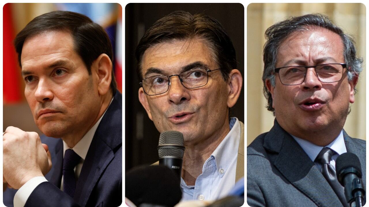 Marco Rubio, Rodrigo Paz y Gustavo Petro
