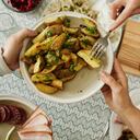 Las papas al horno pueden ser un buen complemento para la cena de fin de año.