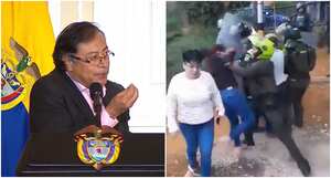 Presidente Gustavo Petro - desalojo Medellín