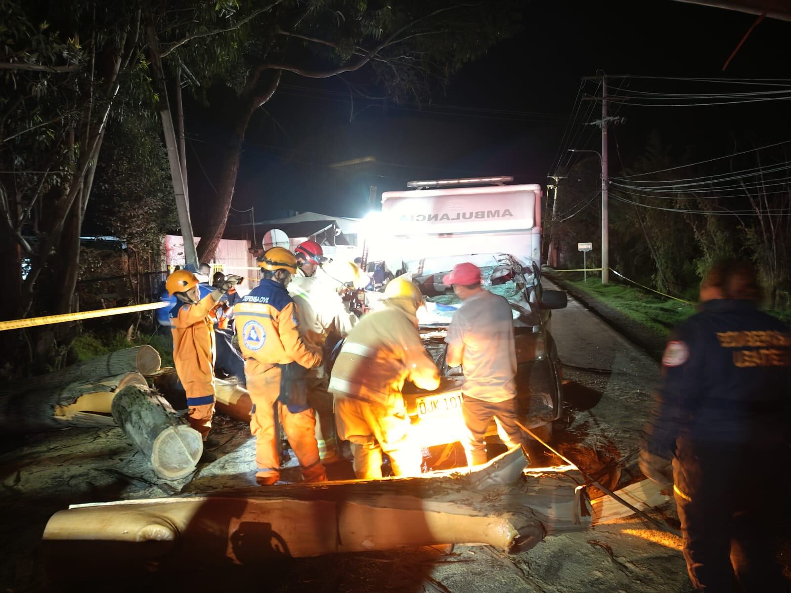 El hecho ocurrió en la vía Ubaté - Lenguazaque.