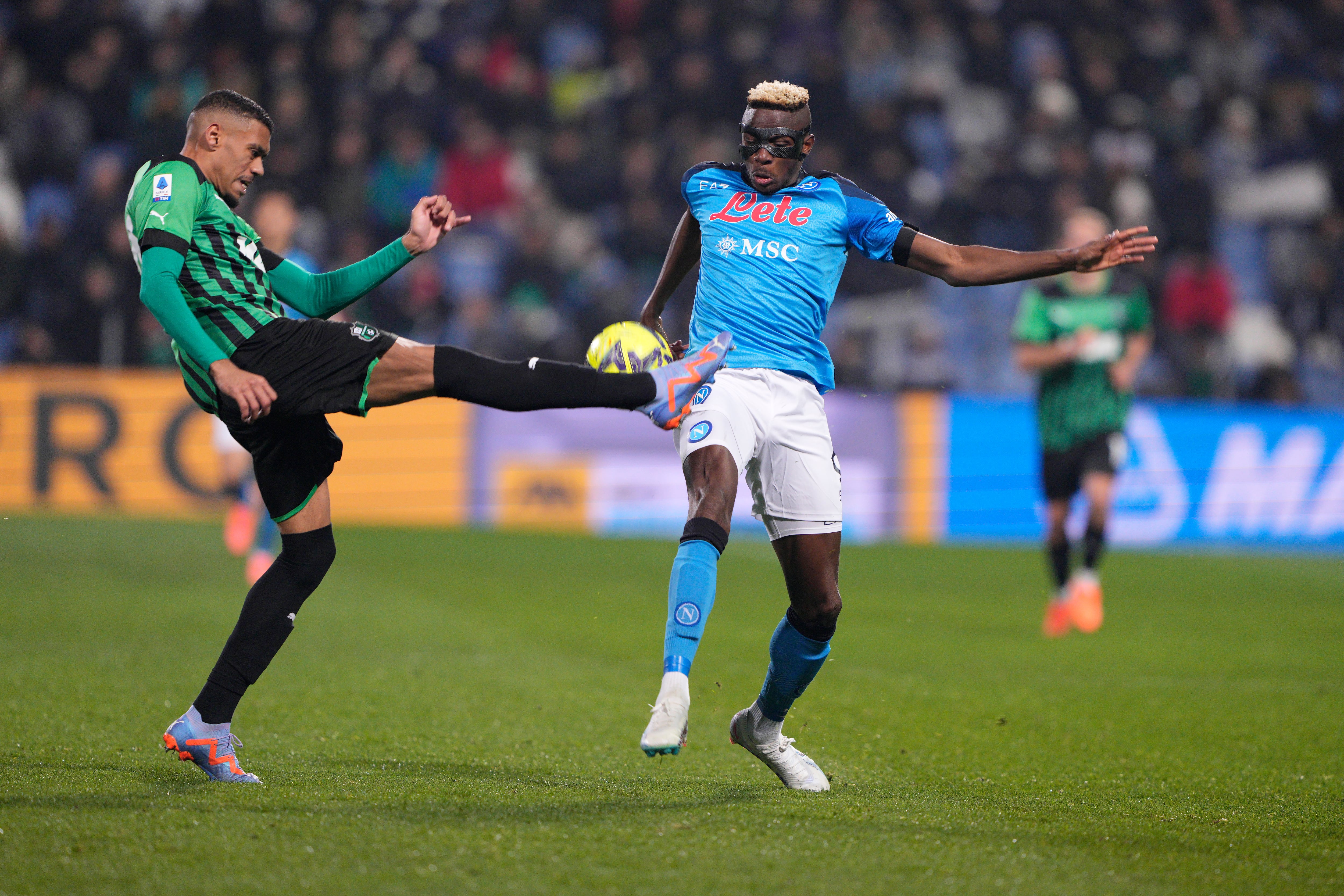 Victor Osimhen, goleador de la Serie A de Italia.