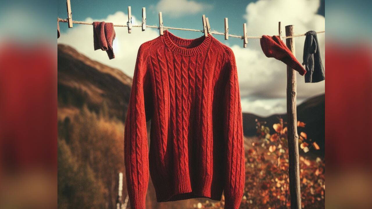 Es recomendable dejar el saco al aire libre para se ventile y desaparezcan los malos olores.