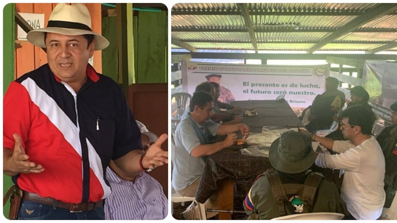 El exalcalde Humberto Sánchez habló sobre el encuentro entre el gobierno Petro y las disidencias de las Farc en Caquetá.