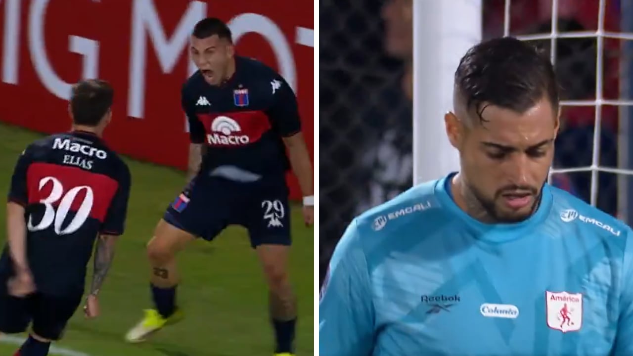 Tigre vence 2-0 al América de Cali en el primer tiempo. Tercera fecha de la fase de grupos de Copa Sudamericana.