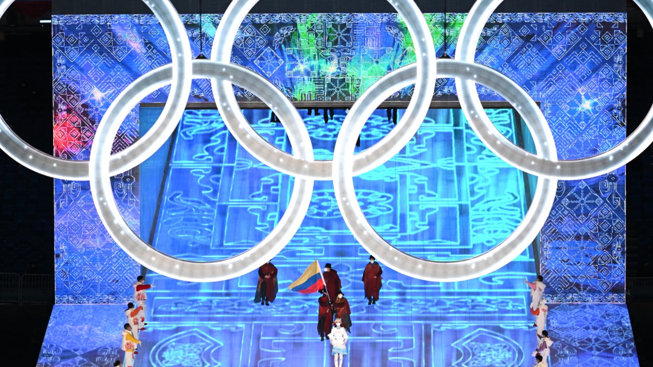 Laura Gómez y Carlos Quintana, abanderados en la ceremonia de inauguración de Pekín 2022