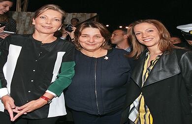 María Clemencia Rodríguez, Mariana Garcés y María Claudia Lacouture