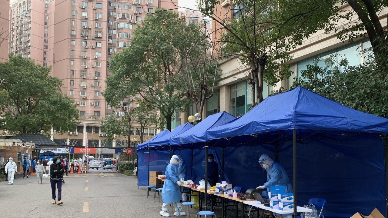 El puesto de votación ubicado en el Consulado de Colombia en Shanghái, en la República Popular China