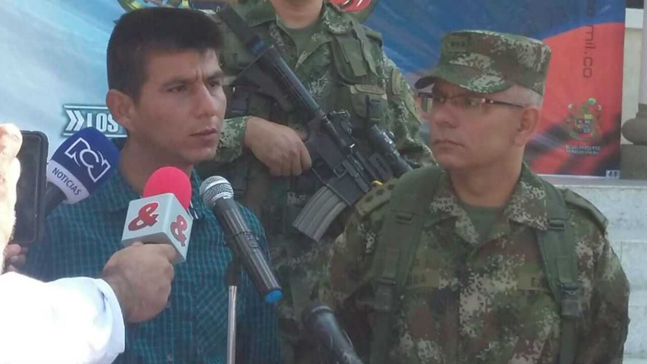 'César' fue presentado por el Ejército.