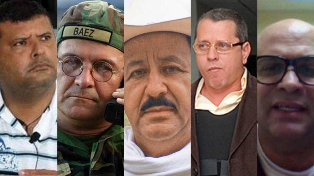 Paramilitares condenados por delitos sexuales contra menores de edad. Archivo particular