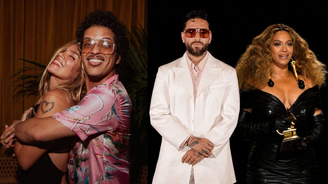 Karol G y Maluma colaboraron por primera vez con Bruno Mars y Beyoncé.