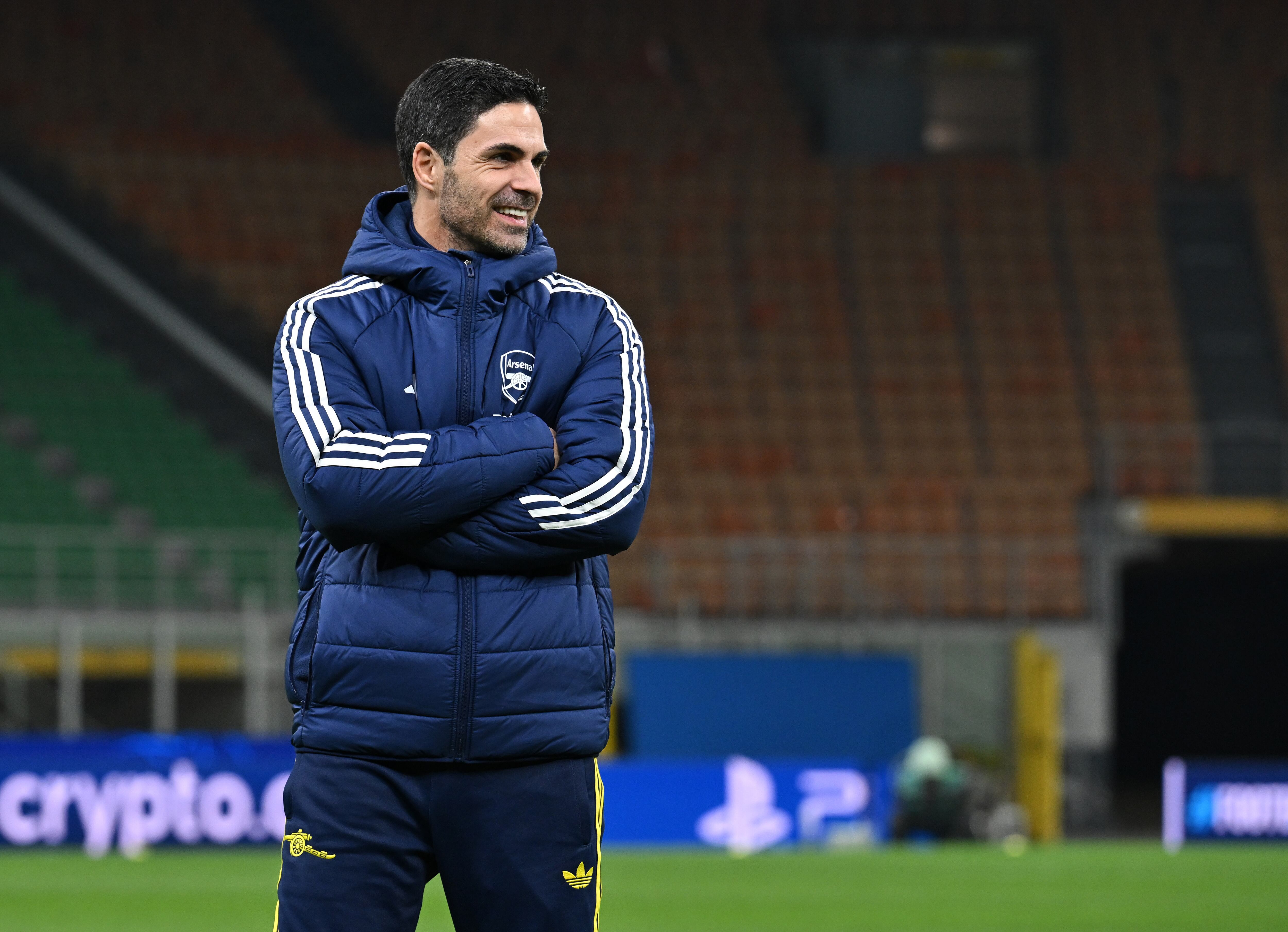 Mikel Arteta, técnico del Arsenal.