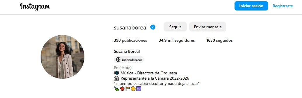 Susana Boreal, "música"
