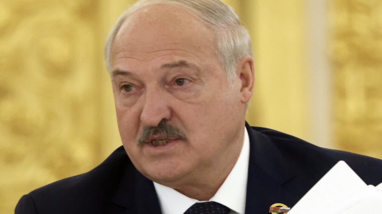 Alexander Lukashenko, presidente de Bielorrusia, también aseguró que guardará armas nucleares de Rusia