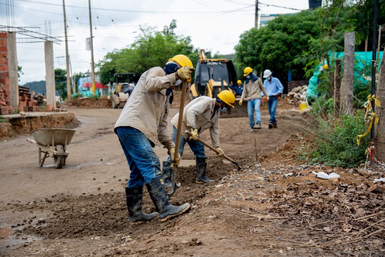La obra tiene un avanza del 16 %.