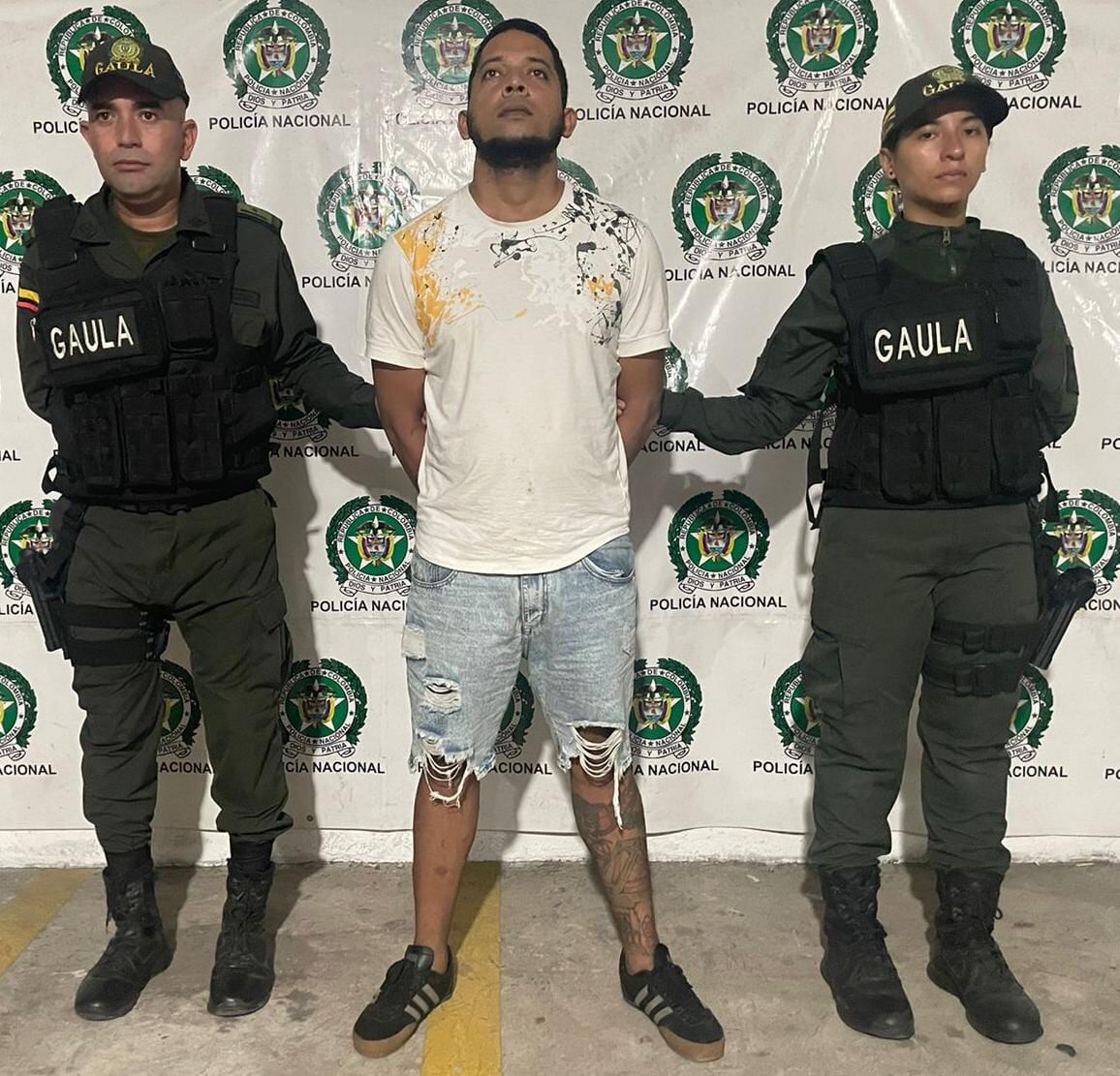 El sujeto fue identificado con el alias de 'El Barba'