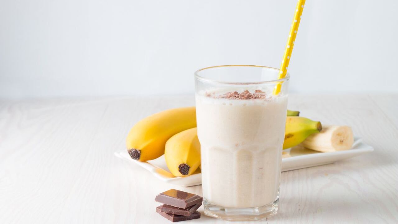 Efectos del batido de banano y chocolate.