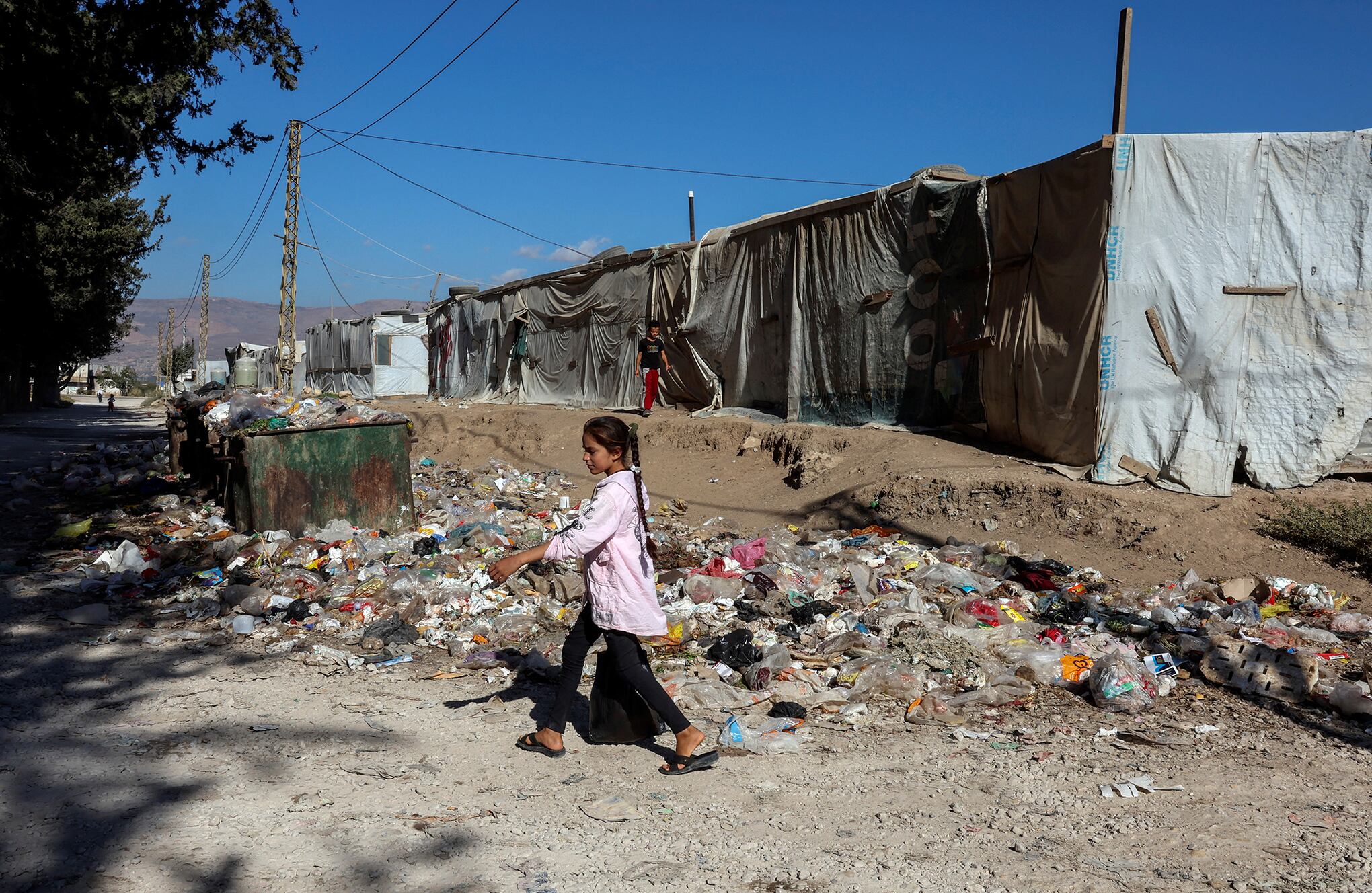 En imágenes : Brote de cólera en los campos de refugiados sirios del Líbano
