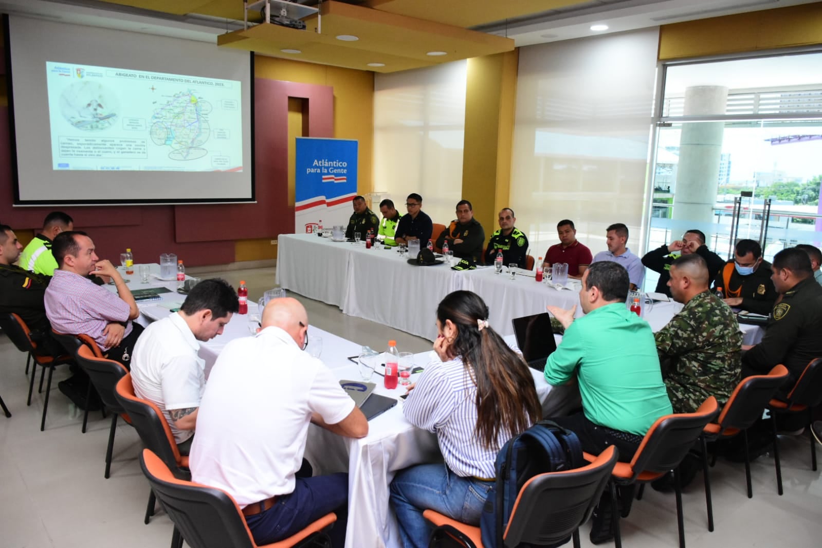 La reunión se llevó a cabo en Atlántico