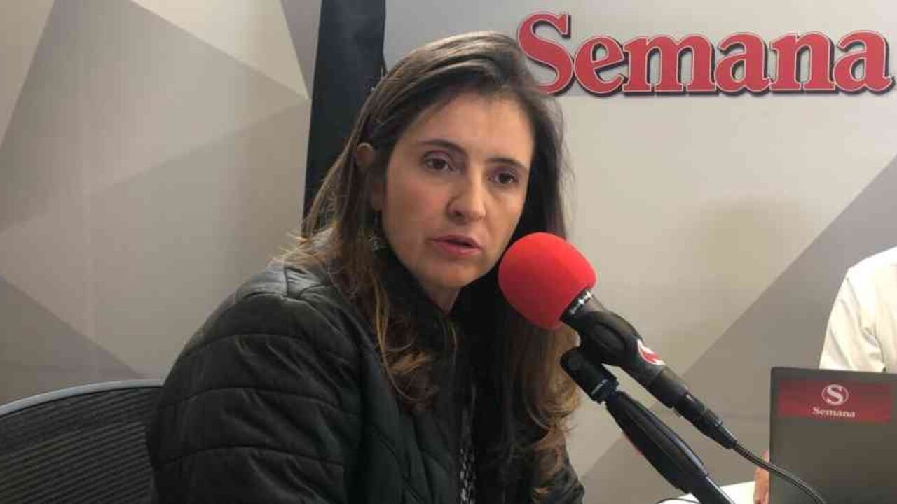 La senadora Paloma Valencia.