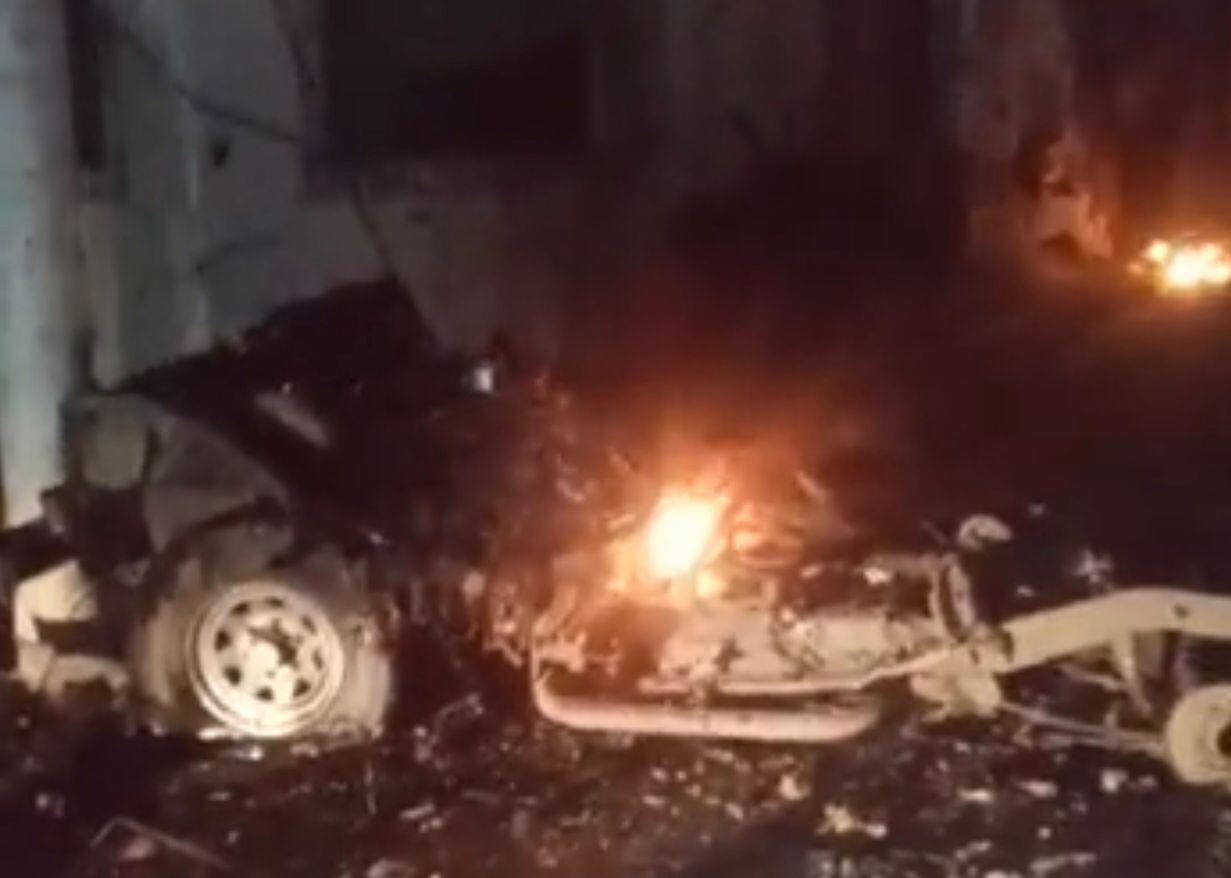 Carro bomba en Cauca