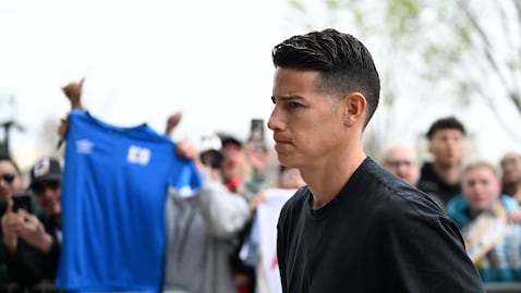 James Rodríguez, de Minnesota United. El Mundial 2026 sería su 'último baile'