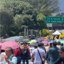 Movilizaciones en Medellín este 7 de junio a favor de Gustavo Petro.