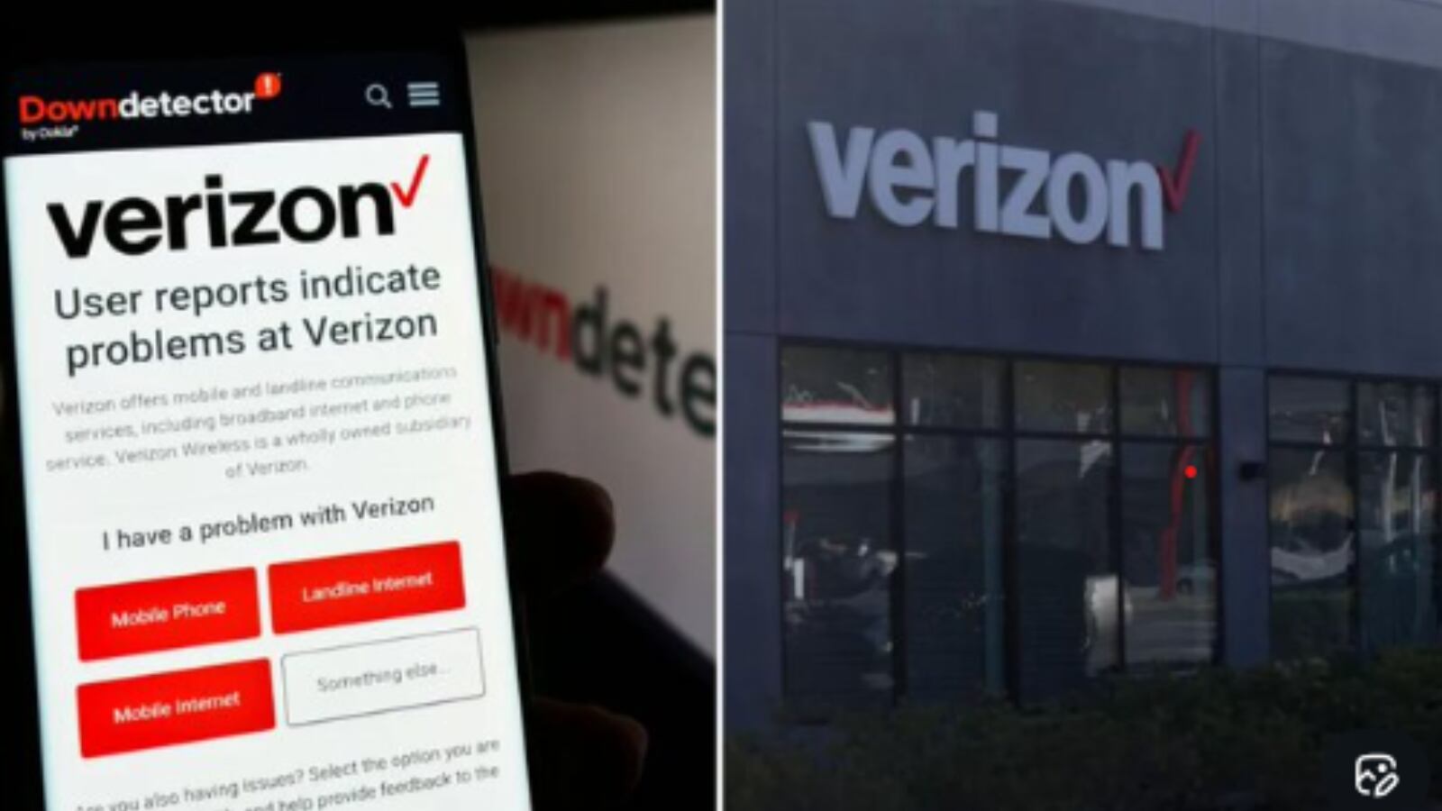 Usuarios reportan teléfonos sin señal en medio de la caída de Verizon.