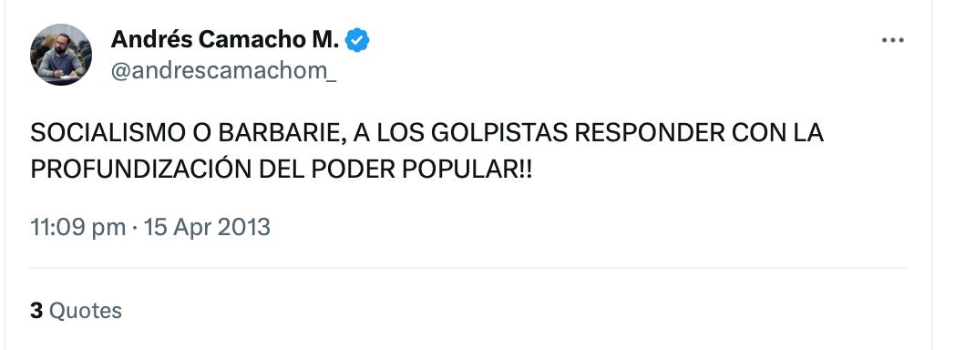 Trino de Andrés Camacho.