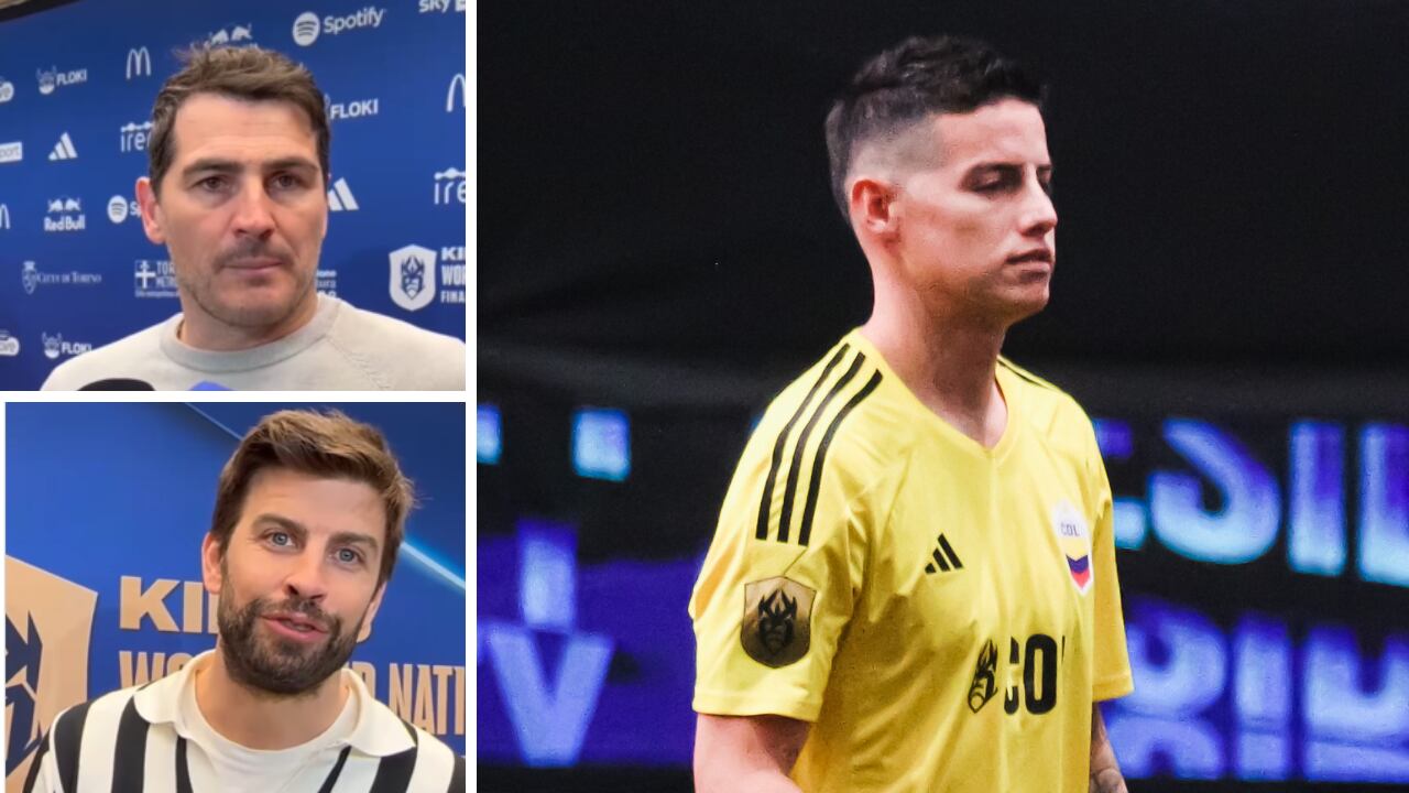 Casillas y Piqué hablaron del paso de James al Club León