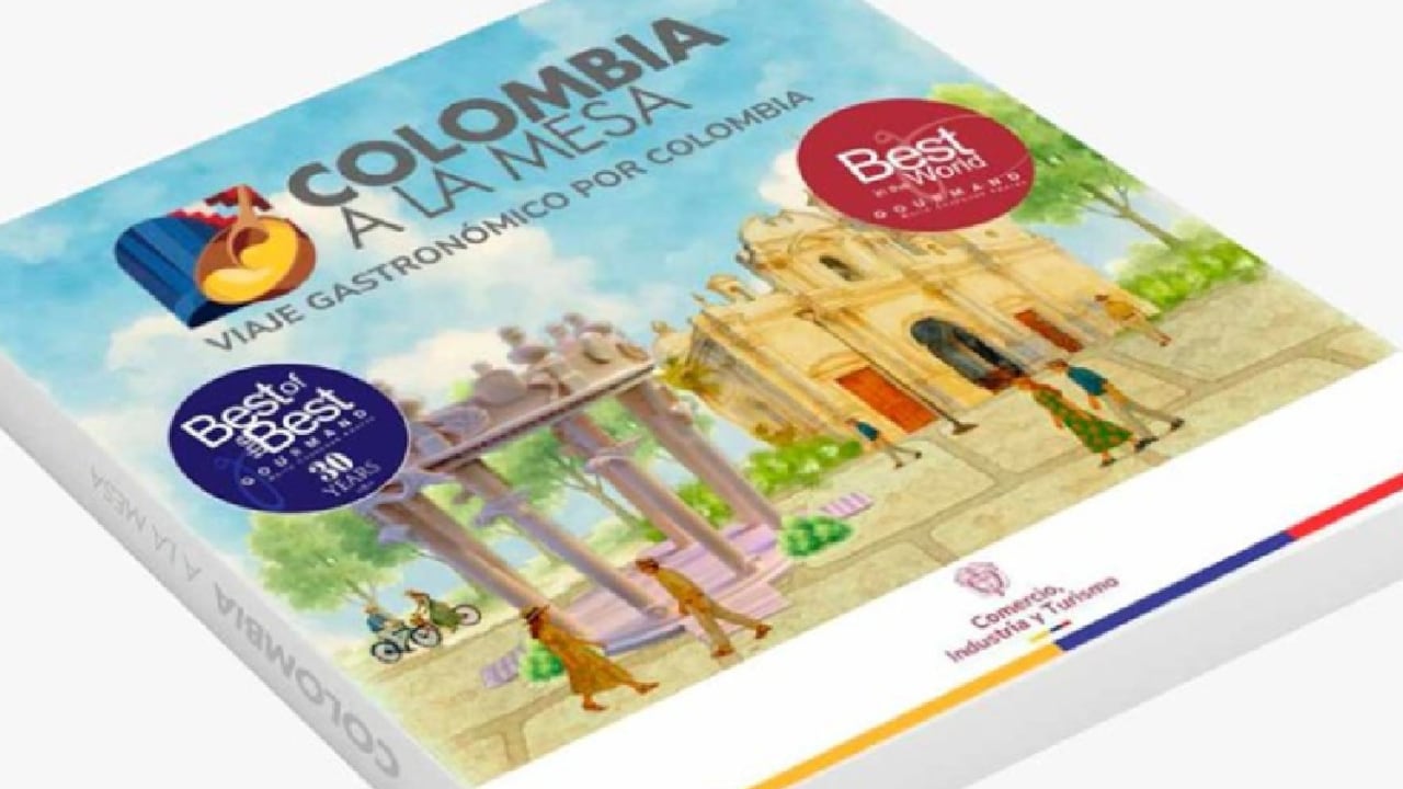 Portada del libro Colombia a la Mesa.