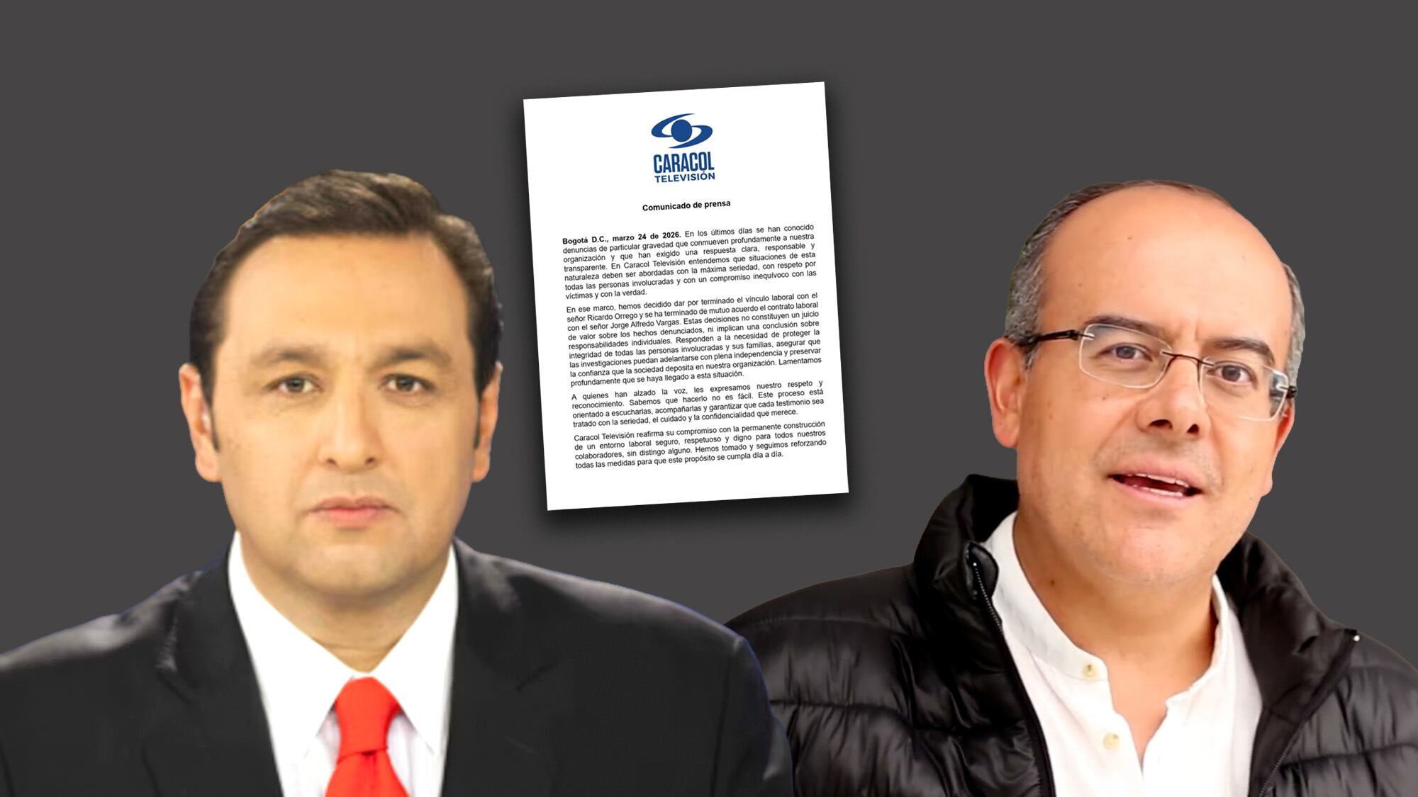 Jorge Alfredo Vargas y Ricardo Orrego