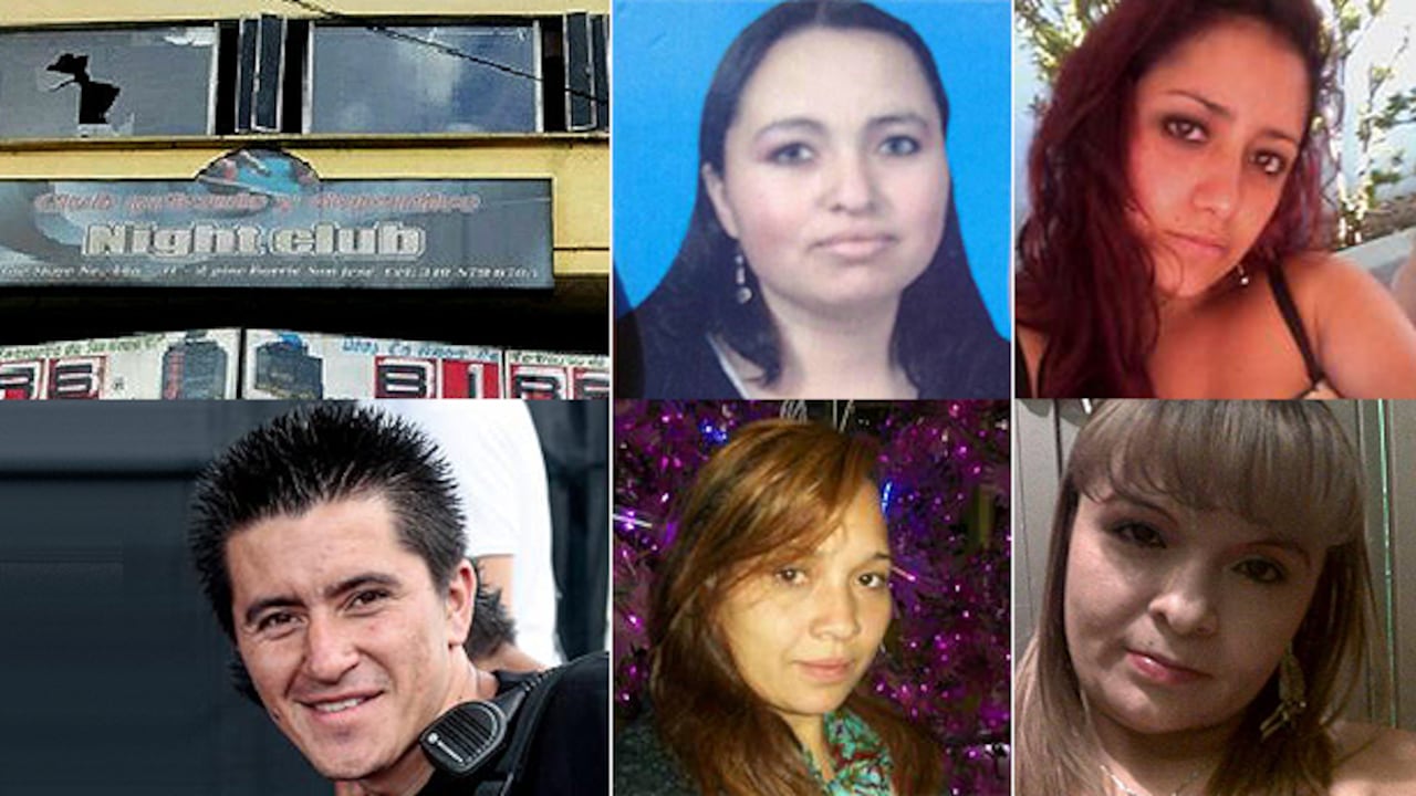 (Arriba) Leidy Muñoz, Andrea Pinzón Salgado. (Abajo) Andrés Camilo Romero, Ana Teotista Rada y Gladis Torres.