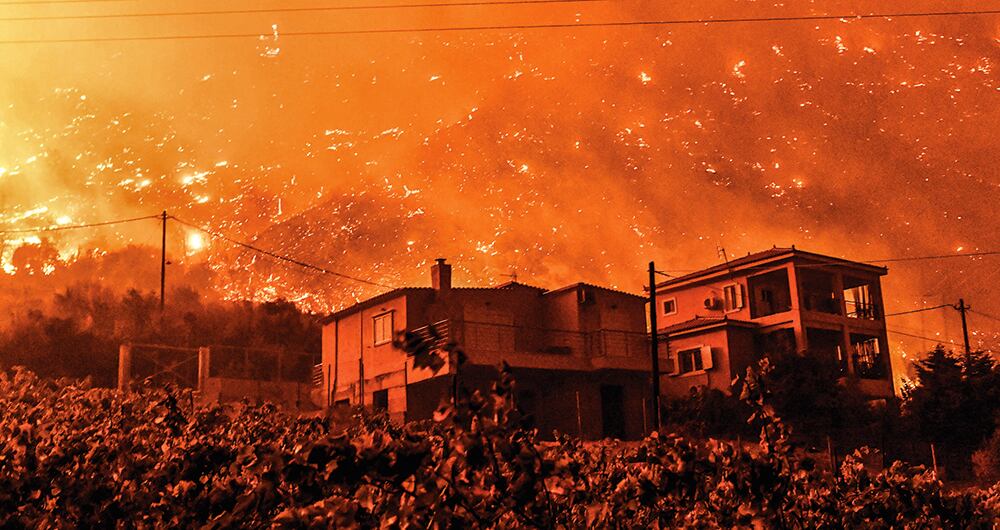 Incendios en Grecia