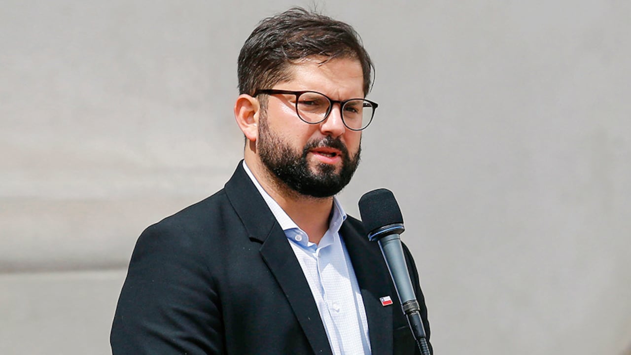 Gabriel Boric, presidente de Chile.