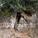 Bocamina en el páramo de Santurbán.