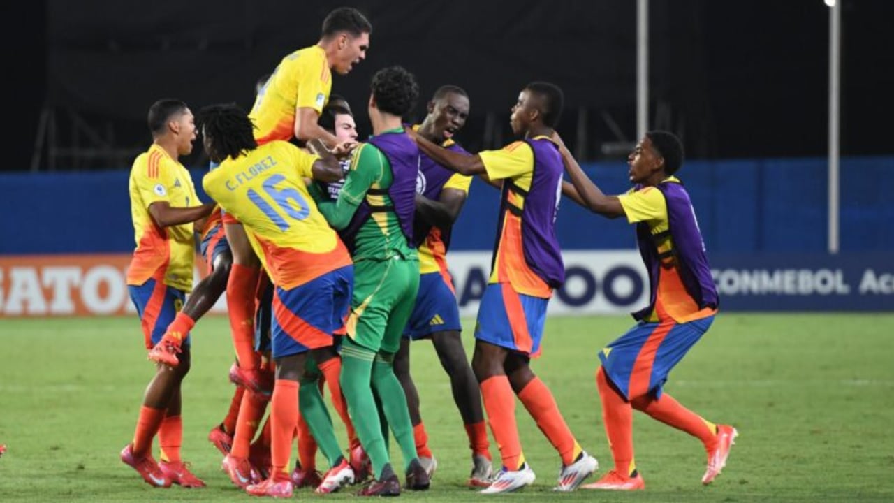Colombia Sub-17 en el Sudamericano