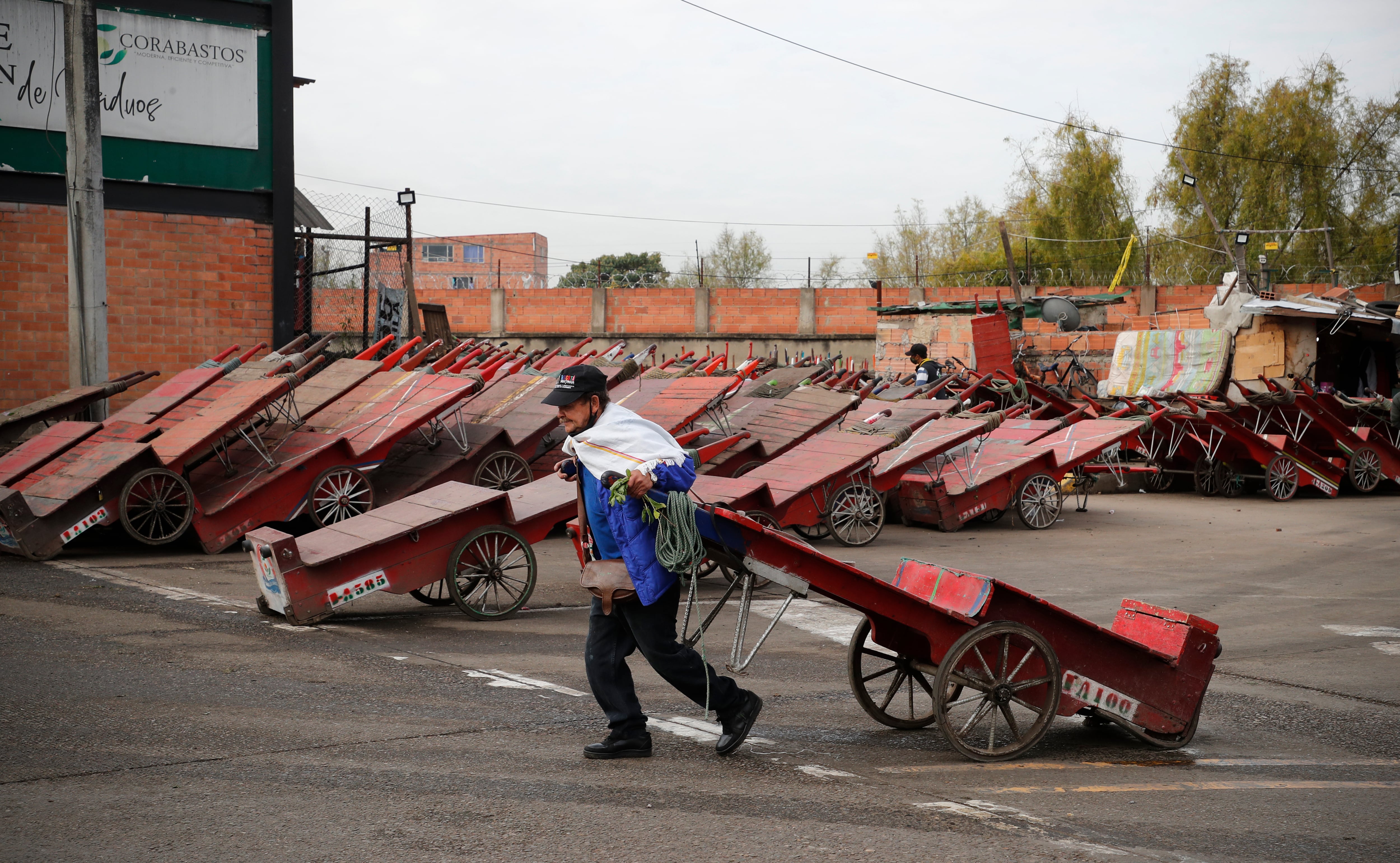 Central de Abastos de Bogotá CORABASTOS
carreteros
coteros 
Bogotá febrero 9 del 2022
Foto Guillermo Torres Reina / Semana