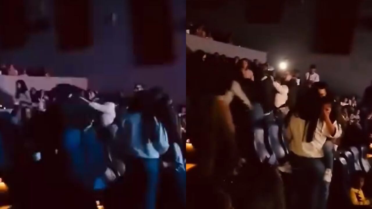 Así fue la bochornosa escena.