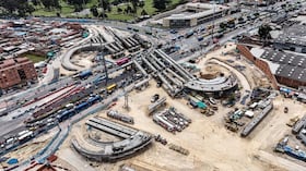 Las obras de la AutoSur con Av. Bosa ya tienen un 44% de avance: la construcción eliminará los semáforos de la vía